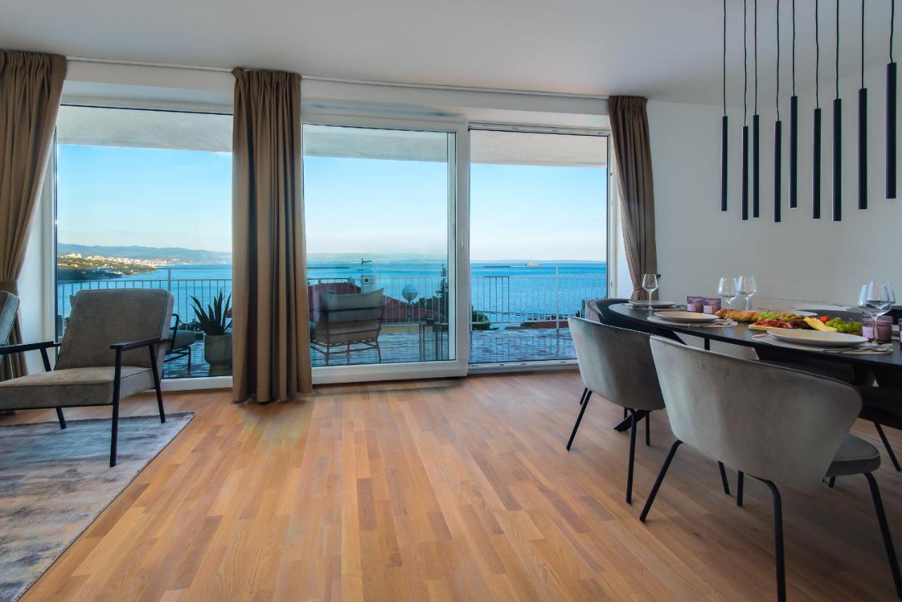 Premium Apartment With Beautiful Sea View, Short Walk To The Sea 오파티아 외부 사진